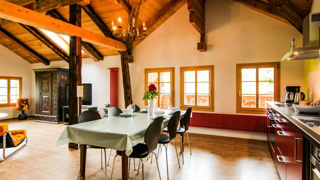Apartmán Terminus Reinisch Frutigen Exteriér fotografie